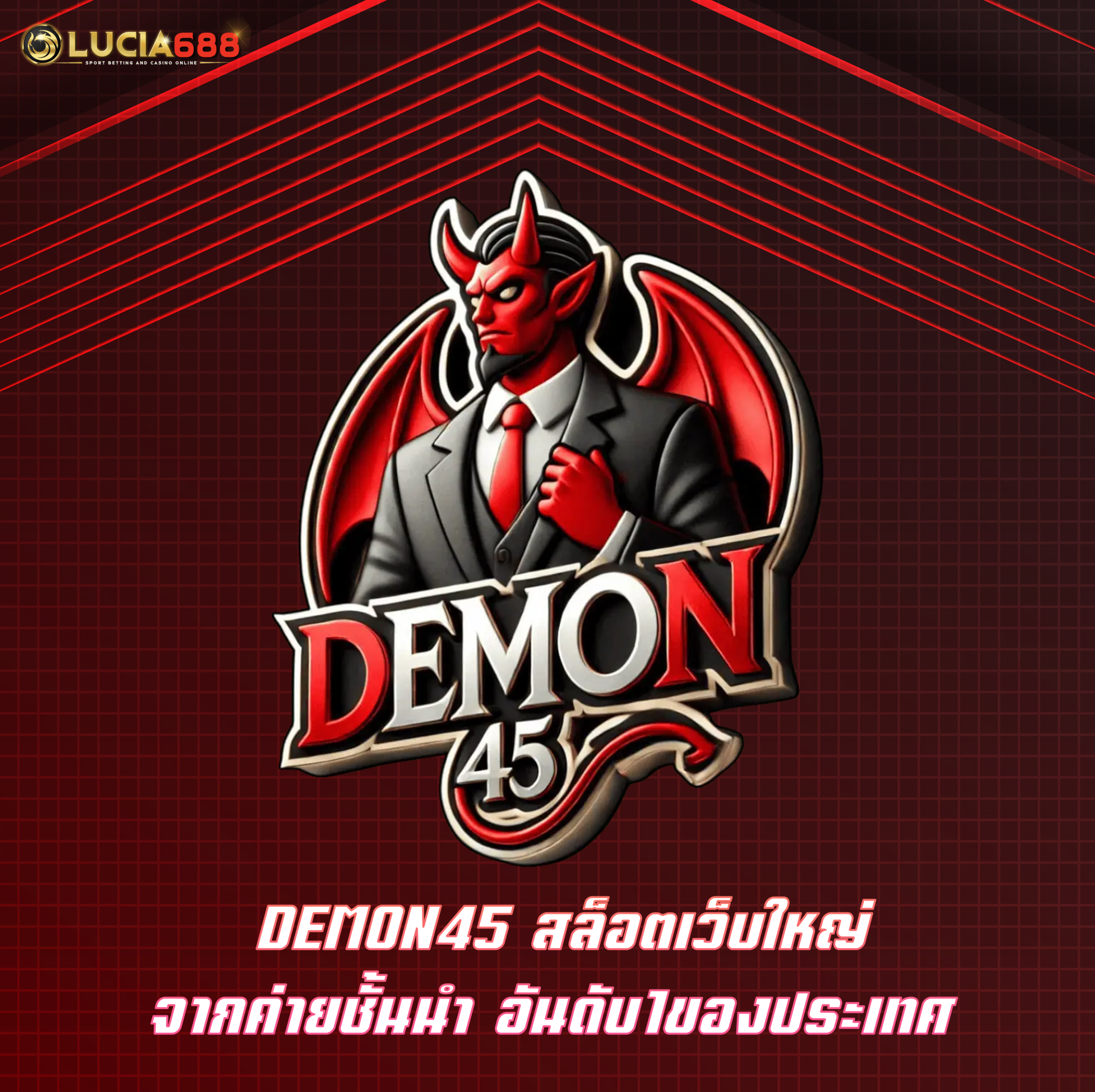 DEMON45 สล็อตเว็บใหญ่ จากค่ายชั้นนำ อันดับ1ของประเทศ